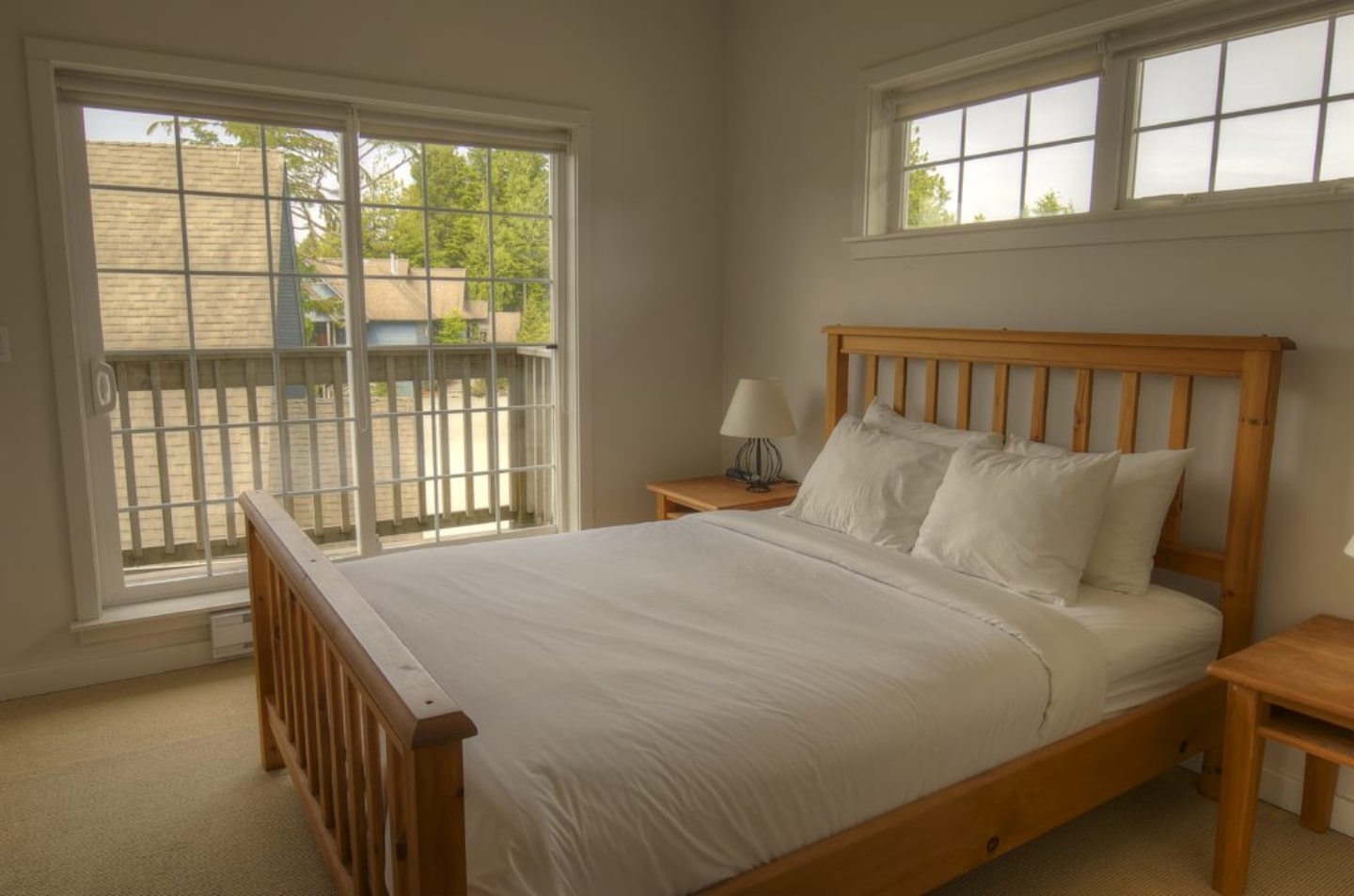 One Bedroom Suite + Outdoor Soaker Tub On Patio Bedroom